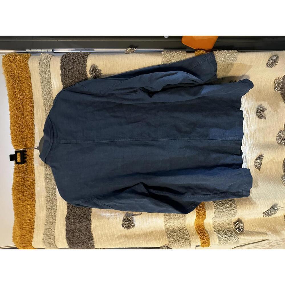 Vintage L.L.Bean Linen Chore Jacket - Women's Reg XL - Picture 7 of 9